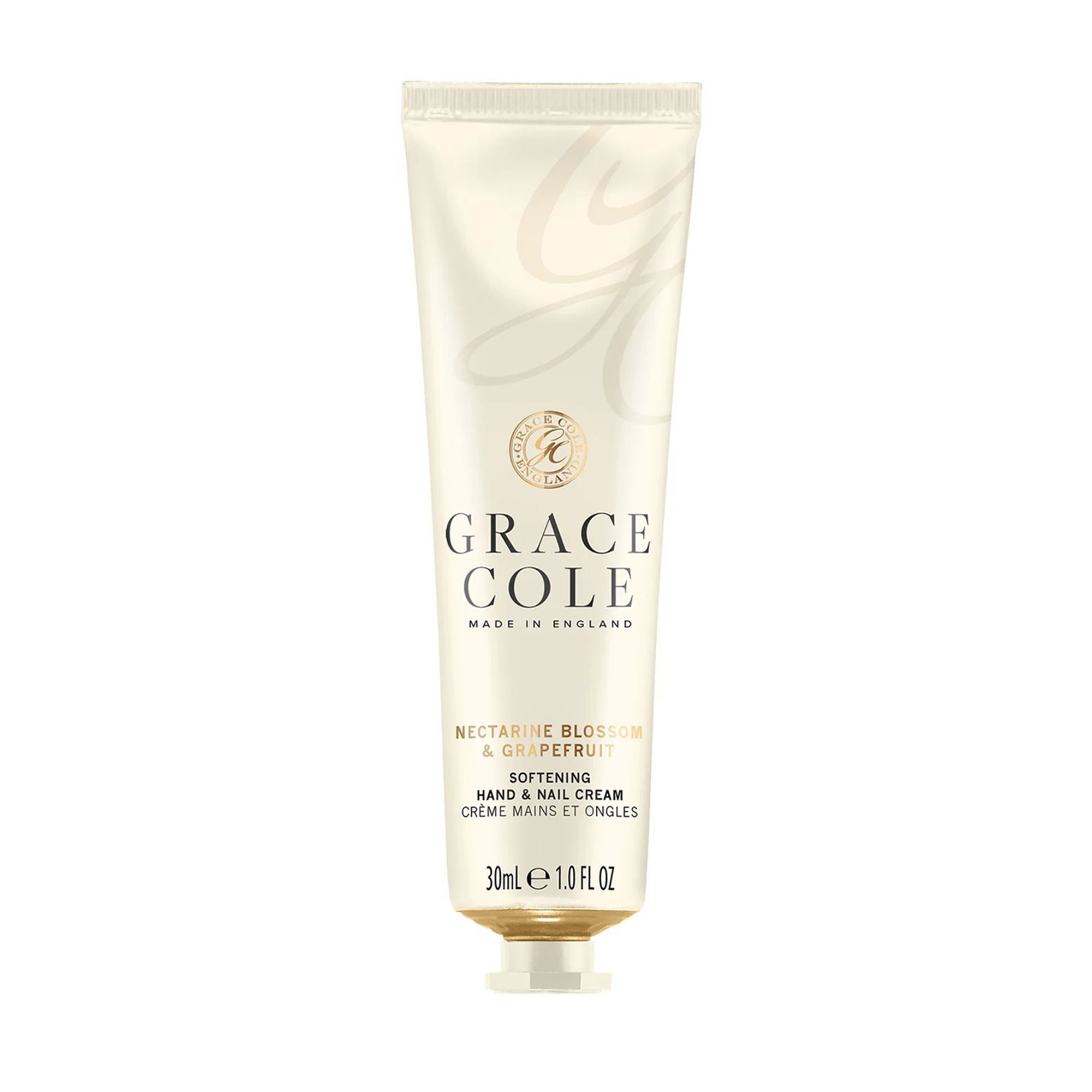 Крем для рук та нігтів Grace Cole Softening Hand &amp; Nail Cream Нектарин та грейпфрут, 30 мл
